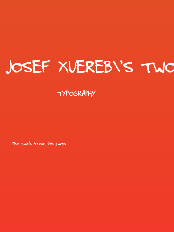 Josef Xuereb's Two and a Half Men Poster