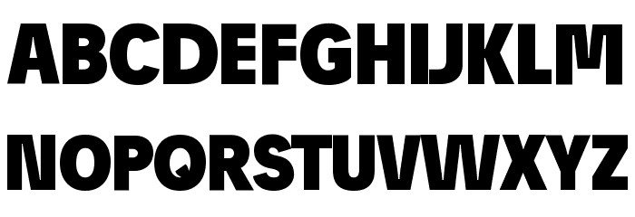 Josef reduced Black Font OTHER CHARS