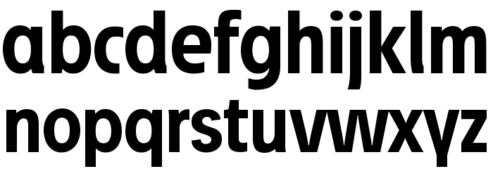 Josef reduced Bold Font LOWERCASE