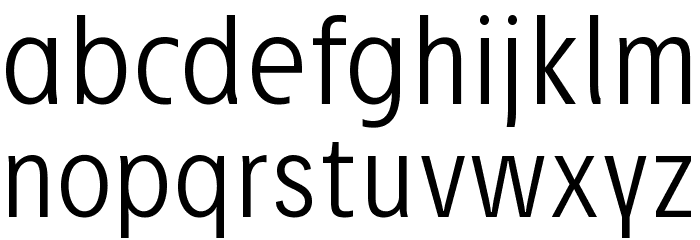 Josef reduced Light Font LOWERCASE