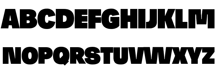 Josef reduced Ultra Font OTHER CHARS