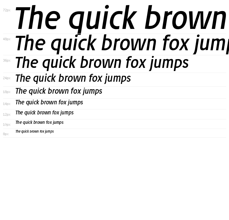 JosefPro-Italic Waterfall