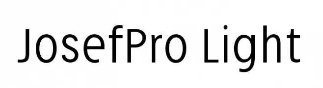 JosefPro-Light  Descarca Fonturi Gratis