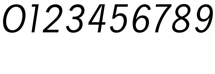 JosefPro-LightItalic Font OTHER CHARS