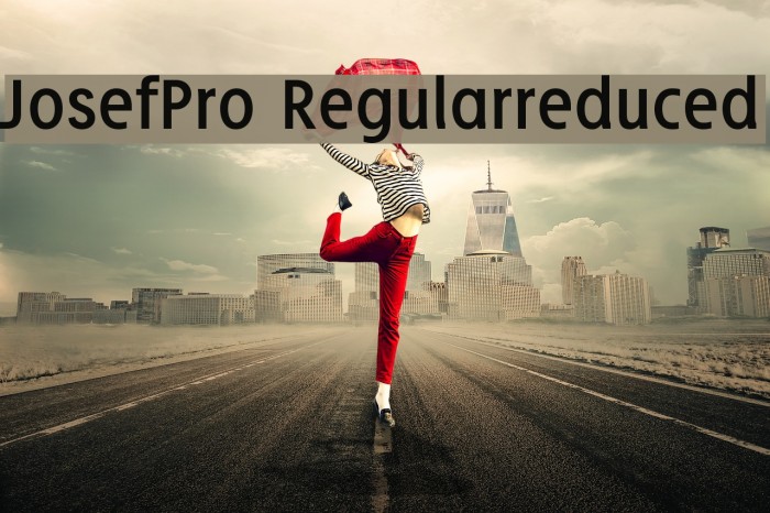 JosefPro-Regularreduced Font examples