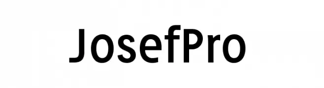JosefPro  Descarca Fonturi Gratis