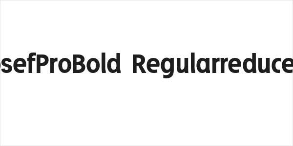 JosefProBold-Regularreduced Logo