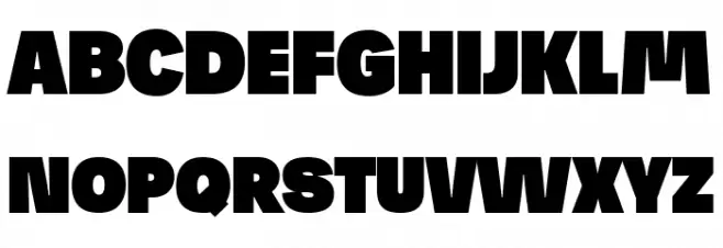 JosefProBold-Ultrareduced 字体 大写