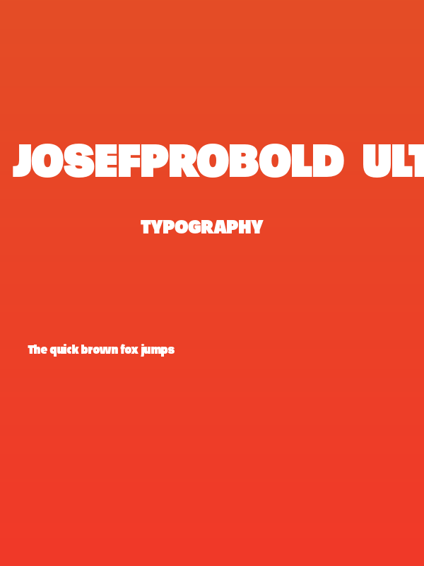 JosefProBold-Ultrareduced Poster