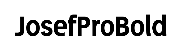 JosefProBold Font
