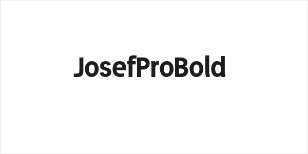 JosefProBold Logo