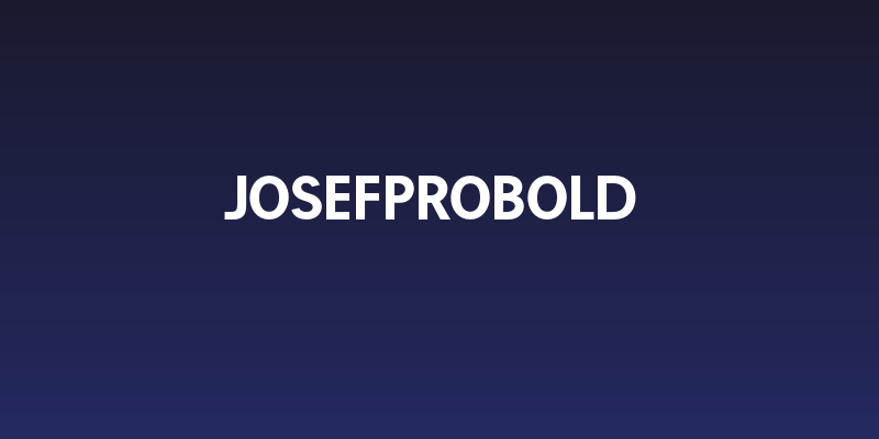JosefProBold Social Header