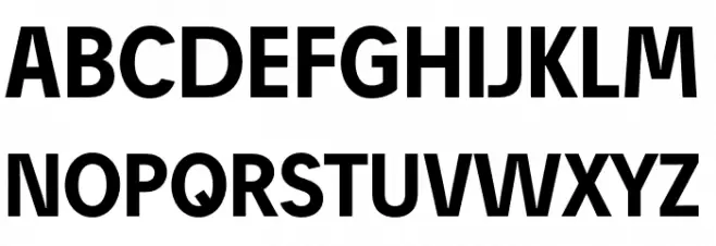 JosefRed-Bold フォント 大文字