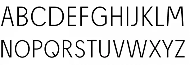 JosefRed-ExtraLight Fonte MAIÚSCULAS