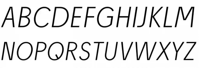 JosefRed-ExtraLightItalic Шрифта ВЕРХНИЙ