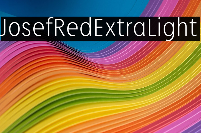 JosefRed-ExtraLight Example 3