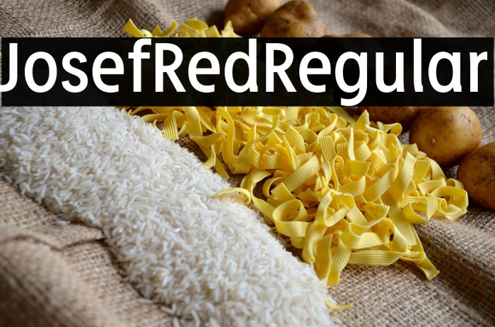 JosefRed-Regular Example 3