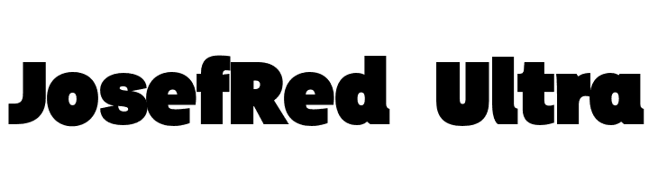 JosefRed-Ultra  font caratteri gratis
