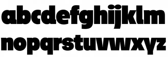 JosefRed-Ultra Font LOWERCASE