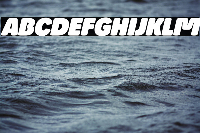 Josefa Rounded Reduced Black Italic Example 1