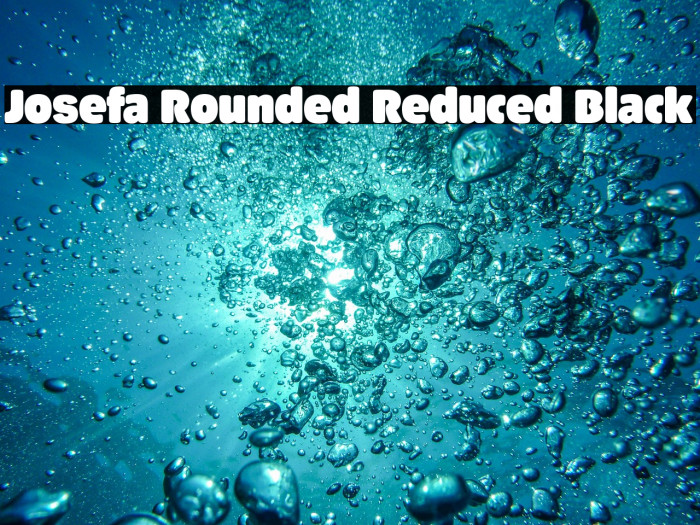 Josefa Rounded Reduced Black Example 1