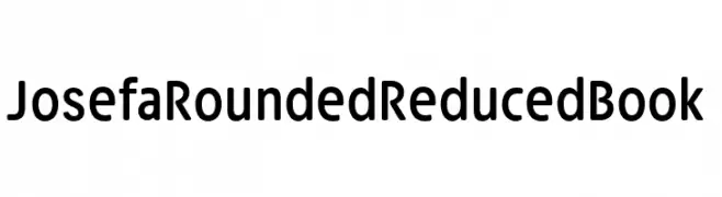 Josefa Rounded Reduced Book  baixar fontes gratis