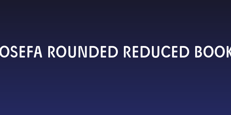 Josefa Rounded Reduced Book Social Header