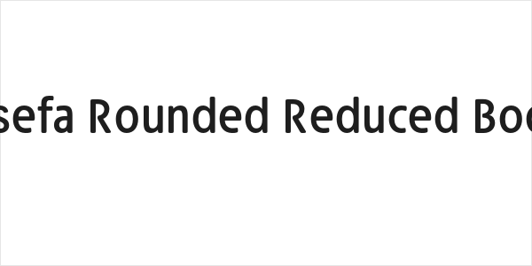 Josefa Rounded Reduced Book Logo