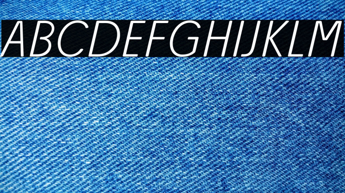 Josefa Rounded Reduced ExtraLight Italic Example 1