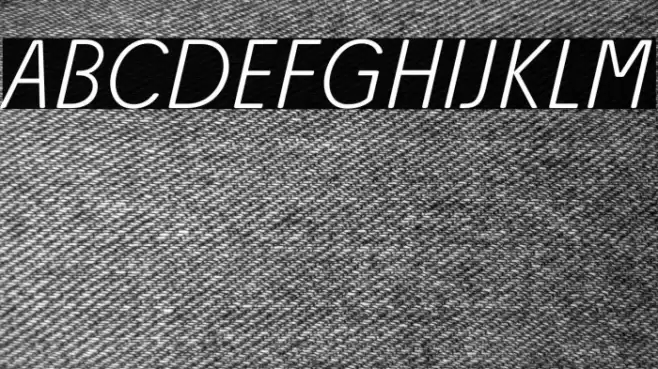 Josefa Rounded Reduced ExtraLight Italic Font examples