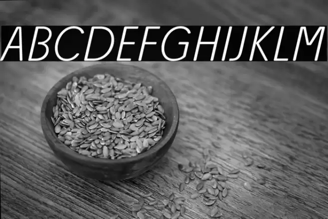 Josefa Rounded Reduced ExtraLight Italic Font examples