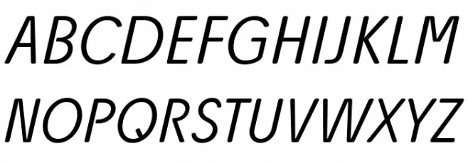 Josefa Rounded Reduced Light Italic Font OTHER CHARS