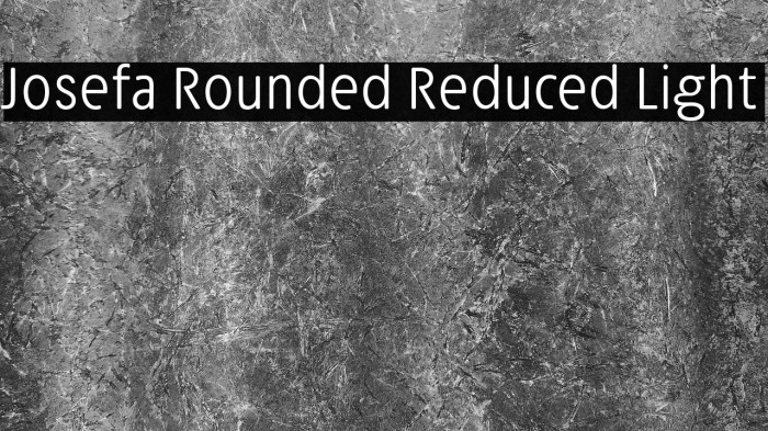 Josefa Rounded Reduced Light Example 3