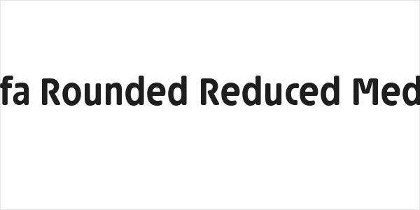 Josefa Rounded Reduced Medium Logo