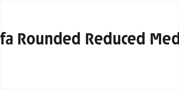 Josefa Rounded Reduced Medium Logo