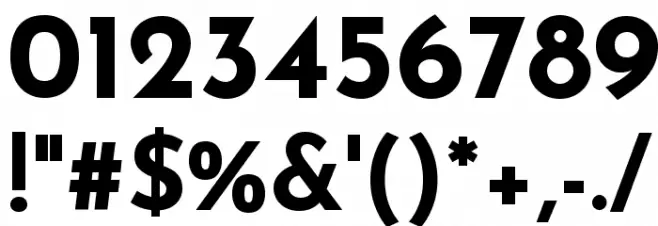 Josefin Sans Bold Font OTHER CHARS