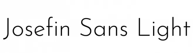 Josefin Sans Light 