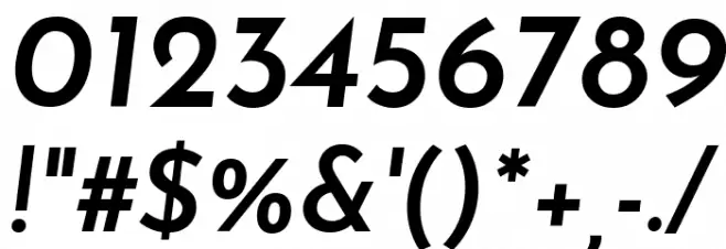 Josefin Sans SemiBold Italic Font OTHER CHARS
