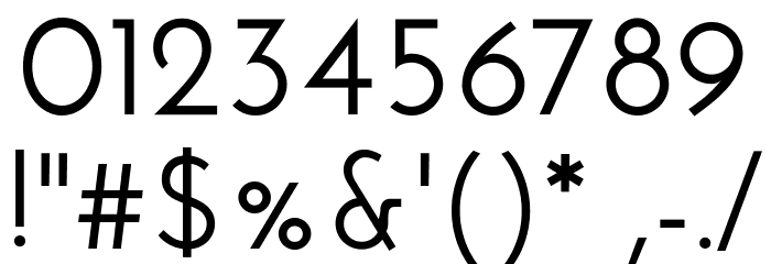Josefin Sans SemiBold Font OTHER CHARS