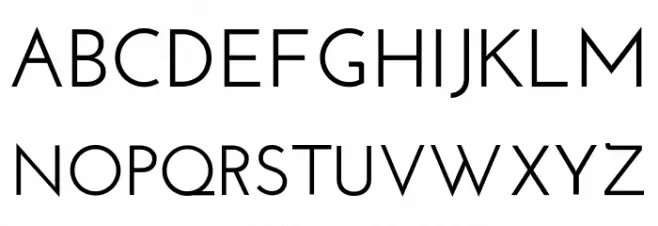 Josefin Sans SemiBold Fonte MAIÚSCULAS
