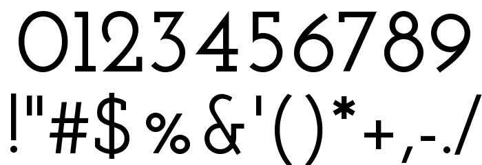 Josefin Slab SemiBold Font OTHER CHARS