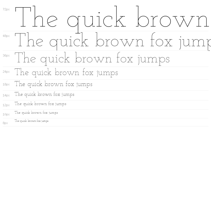 Josefin Slab Thin Waterfall