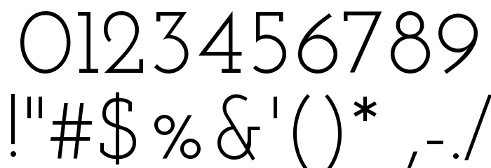 Josefin Slab Font OTHER CHARS