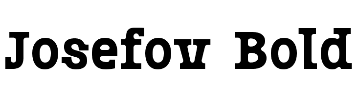 Josefov-Bold Font