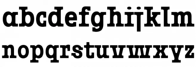 Josefov-Bold Font LOWERCASE