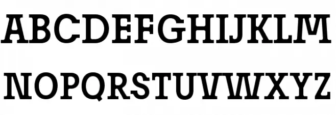 Josefov フォント 大文字