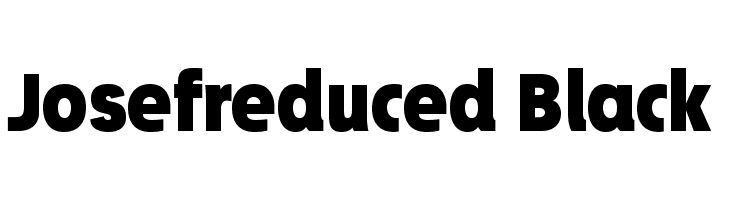 Josefreduced-Black  免费字体下载