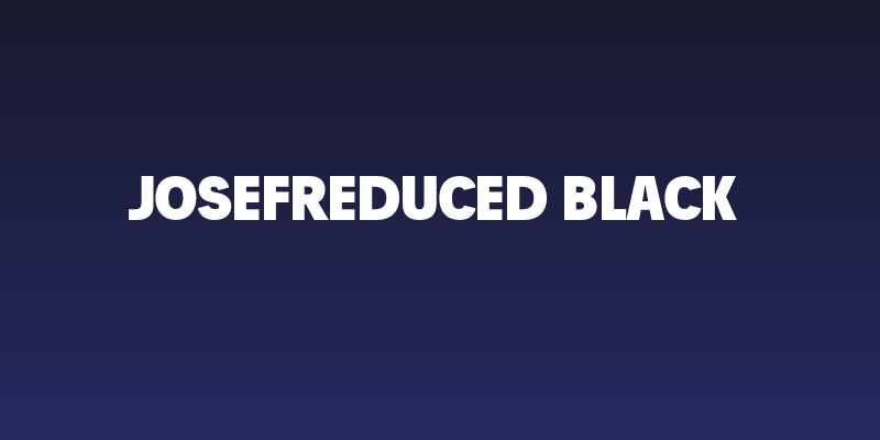 Josefreduced-Black Social Header