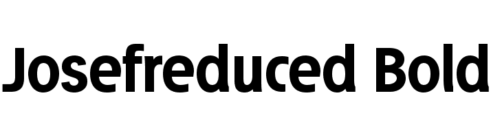 Josefreduced-Bold  免费字体下载
