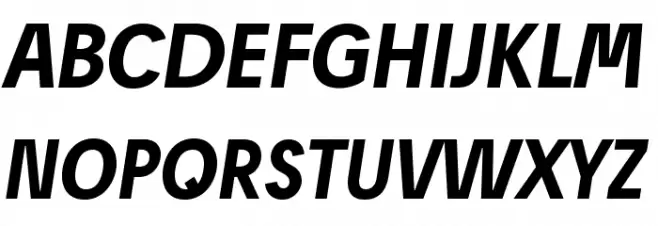 Josefreduced-BoldItalic Font Litere mari